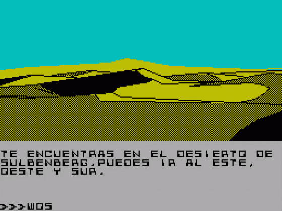 Corona, La Screenshot 1 (Spectrum 48K/128K)