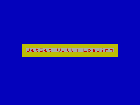 Jet Set Willy: Spectrum Computing