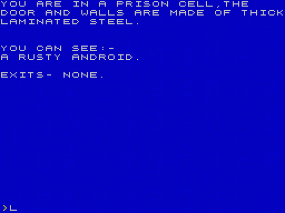 McKensie Screenshot 1 (Spectrum 48K/128K)