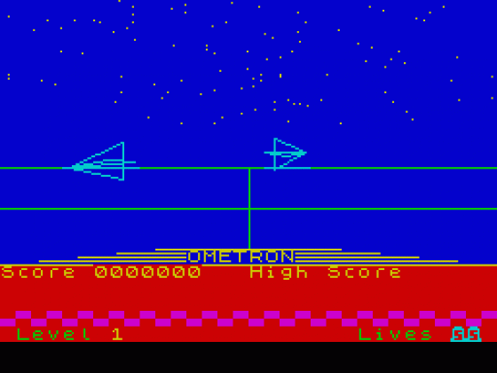 Ometron Screenshot 1 (Spectrum 48K)