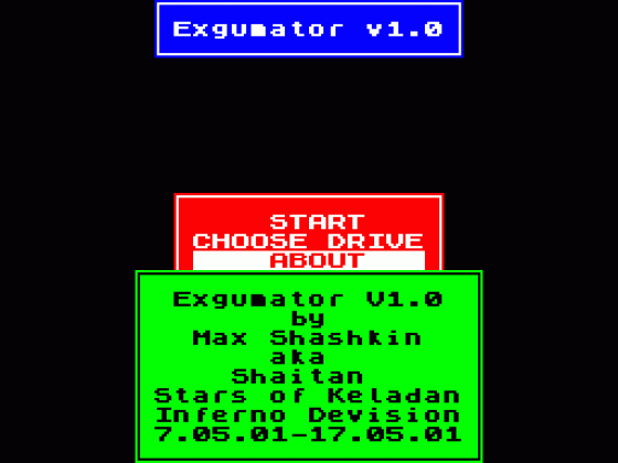 Exgumator Screenshot