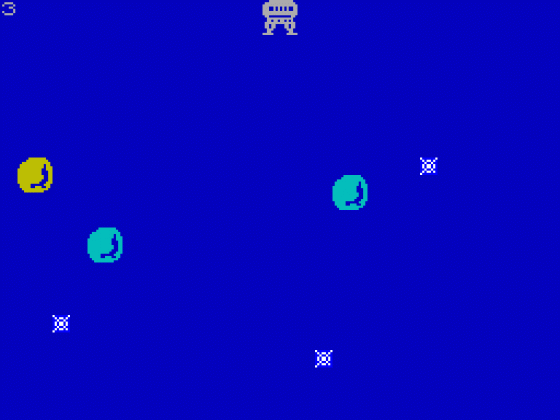 Meteor Screenshot 1 (Spectrum 48K)