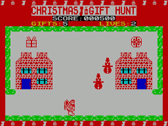 Christmas Gift Hunt Screenshot 5 (Spectrum 48K/128K/+2)