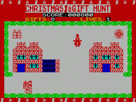 Christmas Gift Hunt Screenshot 7 (Spectrum 48K/128K/+2)