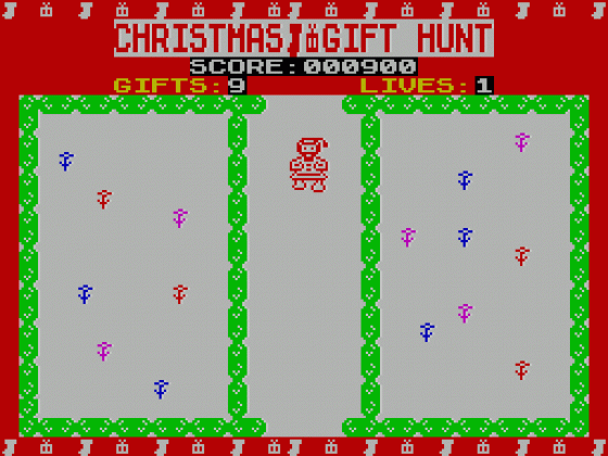 Christmas Gift Hunt Screenshot 8 (Spectrum 48K/128K/+2)