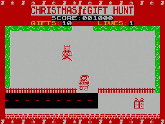 Christmas Gift Hunt Screenshot 11 (Spectrum 48K/128K/+2)