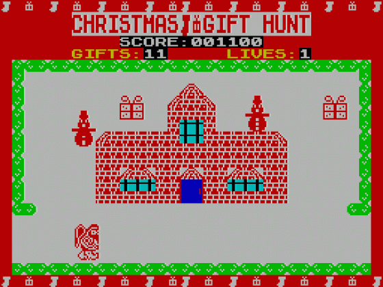 Christmas Gift Hunt Screenshot 12 (Spectrum 48K/128K/+2)