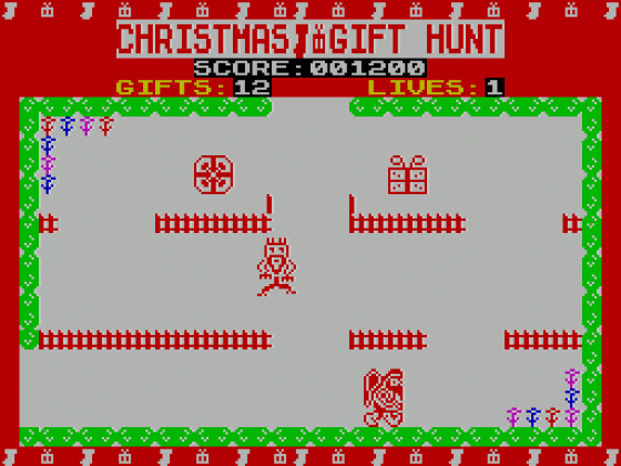 Christmas Gift Hunt Screenshot 14 (Spectrum 48K/128K/+2)