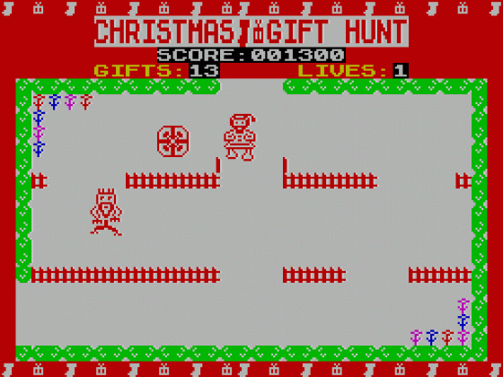 Christmas Gift Hunt Screenshot 15 (Spectrum 48K/128K/+2)