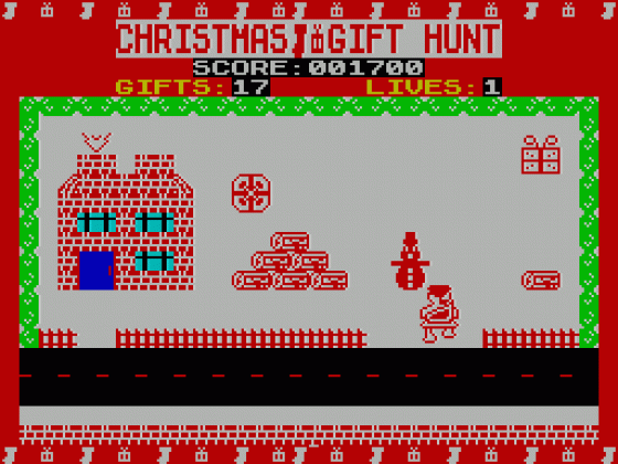 Christmas Gift Hunt Screenshot 17 (Spectrum 48K/128K/+2)