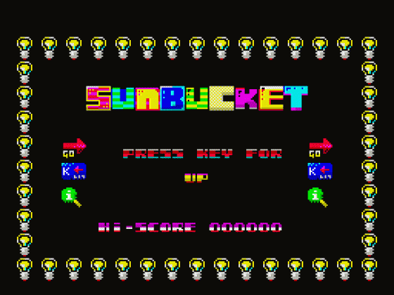 Sun Bucket Screenshot 20 (Spectrum 48K/128K/+2/+3)