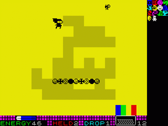 Wunderchar$ Screenshot 14 (Spectrum 48K/128K/+2/+3)