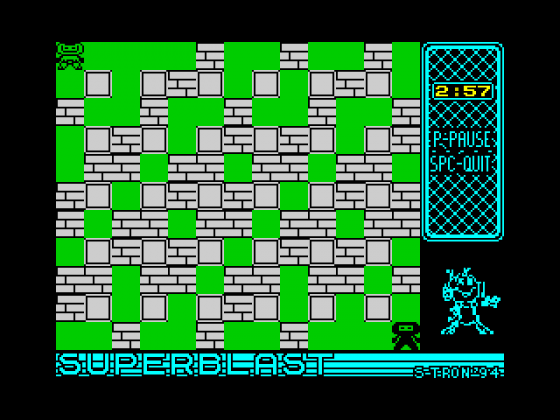 Super Blast Screenshot 1 (Spectrum 48K)