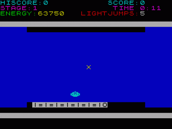 Galaxy Attack Screenshot 1 (Spectrum 48K)