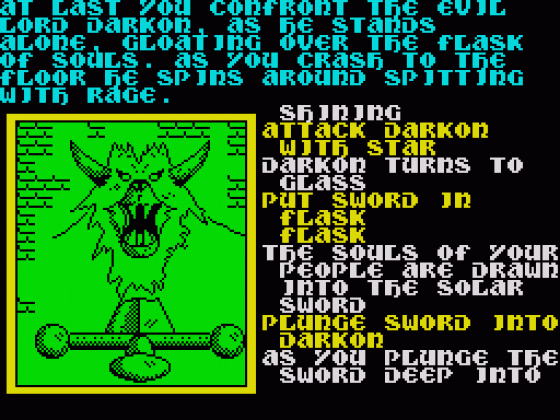 Souls Of Darkon Screenshot 30 (Spectrum 48K/128K)