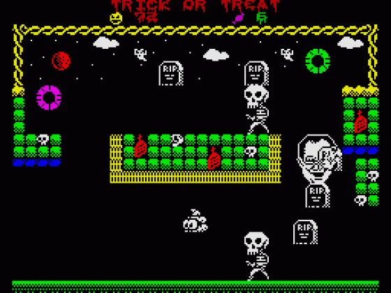 Jonathan Trick Or Treat Screenshot 13 (Spectrum 48K/128K/+2/+3)