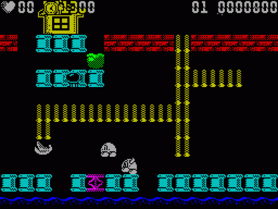 Milk And Nuts (Demo) Screenshot 1 (Spectrum 48K)