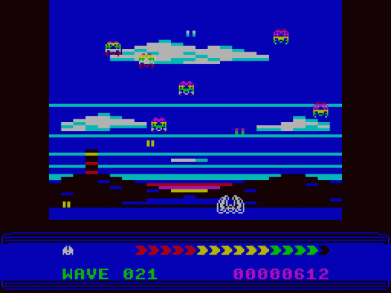 LASERBIRDS Screenshot 5 (Spectrum 48K)