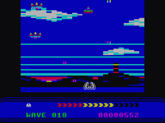 LASERBIRDS Screenshot 7 (Spectrum 48K)