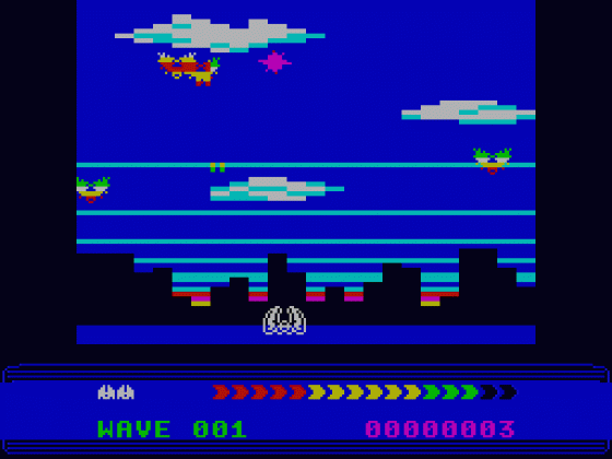 LASERBIRDS Screenshot 15 (Spectrum 48K)