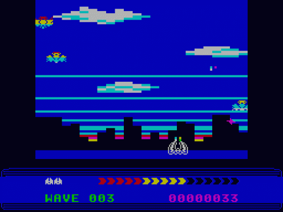 LASERBIRDS Screenshot 17 (Spectrum 48K)