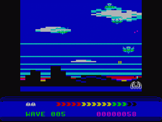 LASERBIRDS Screenshot 20 (Spectrum 48K)