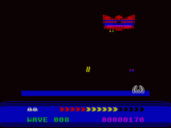 LASERBIRDS Screenshot 23 (Spectrum 48K)