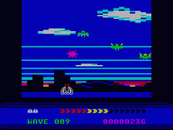 LASERBIRDS Screenshot 27 (Spectrum 48K)