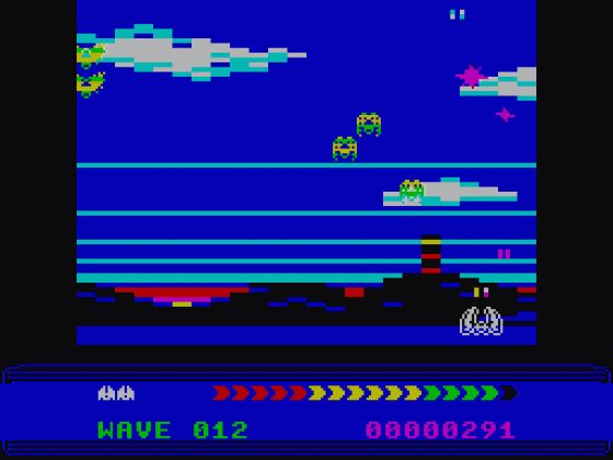 LASERBIRDS Screenshot 28 (Spectrum 48K)