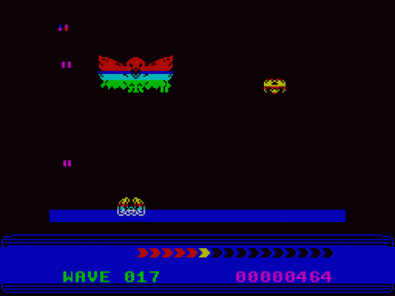 LASERBIRDS Screenshot 29 (Spectrum 48K)