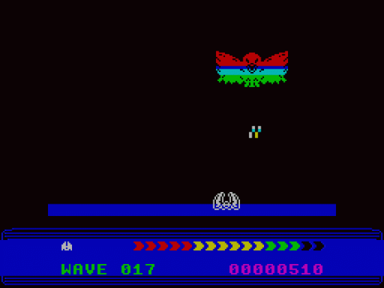 LASERBIRDS Screenshot 30 (Spectrum 48K)