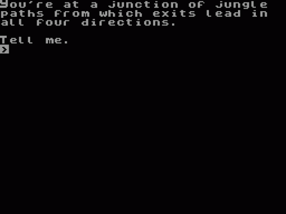 Tizpan, Lord of The Jungle Screenshot 1 (Spectrum 48K/128K)