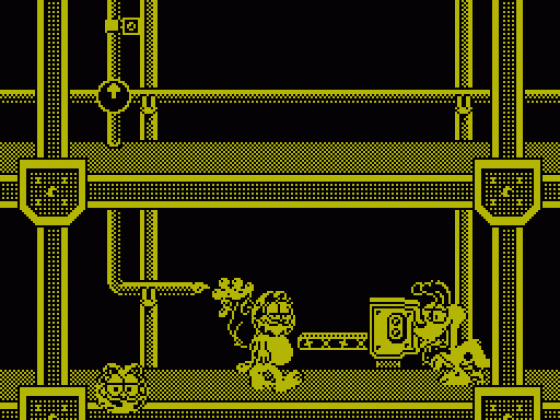 Garfield: Winter's Tail Screenshot 24 (Spectrum 48K)