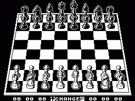 Psi Chess Screenshot 1 (Spectrum 48K)