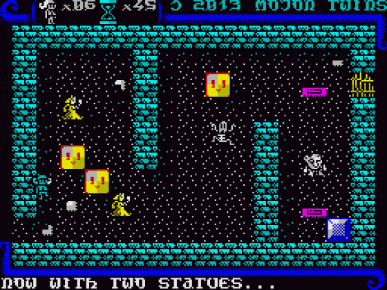 Cadaverion Screenshot 5 (Spectrum 48K/Plus)