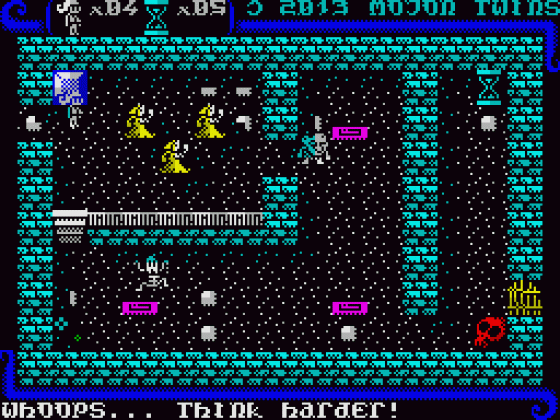 Cadaverion Screenshot 8 (Spectrum 48K/Plus)