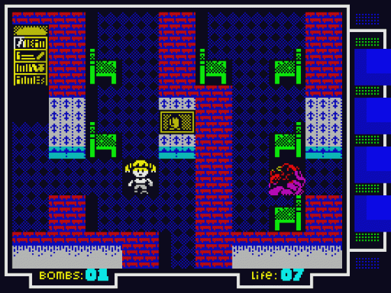 Maritrini, Freelance Monster Slayer: The Prequel Screenshot 8 (Spectrum 48K/128K/+2/+3)