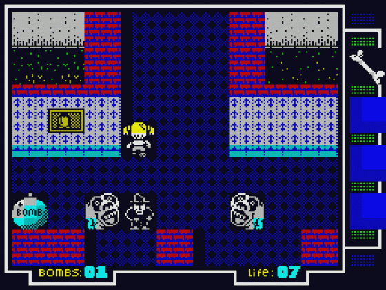 Maritrini, Freelance Monster Slayer: The Prequel Screenshot 17 (Spectrum 48K/128K/+2/+3)