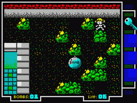 Maritrini, Freelance Monster Slayer: The Prequel Screenshot 24 (Spectrum 48K/128K/+2/+3)