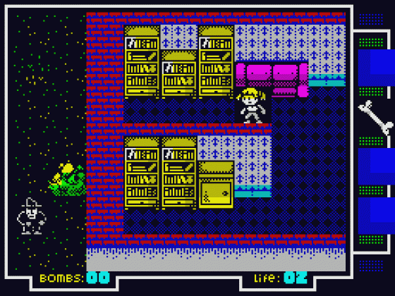 Maritrini, Freelance Monster Slayer: The Prequel Screenshot 28 (Spectrum 48K/128K/+2/+3)