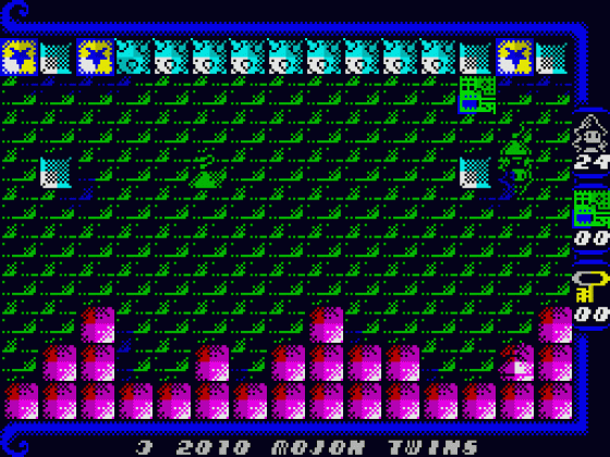 Petulant Poogslay Powerful Parade Screenshot 8 (Spectrum 48K)