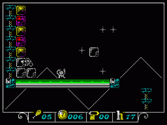 Sir Ababol 2: The Ice Palace Screenshot 5 (Spectrum 48K/128K/+2)