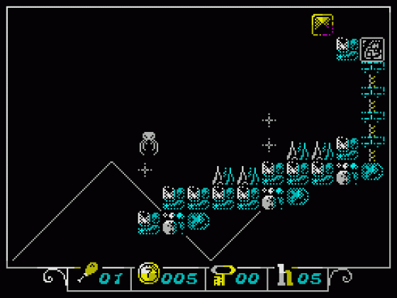 Sir Ababol 2: The Ice Palace Screenshot 24 (Spectrum 48K/128K/+2)