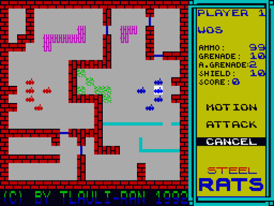 Steel Rats Screenshot 1 (Spectrum 48K)