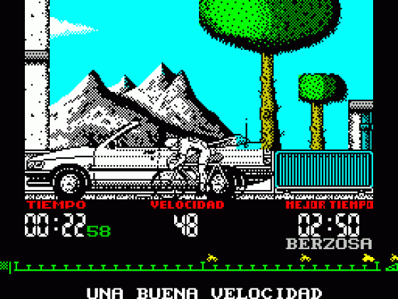 Tour '91 Screenshot 5 (Spectrum 48K/128K)