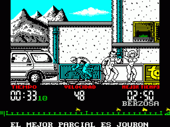 Tour '91 Screenshot 7 (Spectrum 48K/128K)