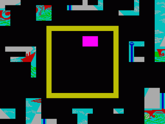 Simon Saw Screenshot 1 (Spectrum 48K)