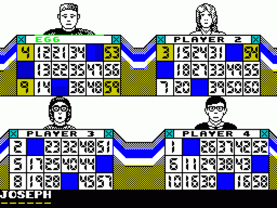 Bob's Full House Screenshot 10 (Spectrum 48K/128K)