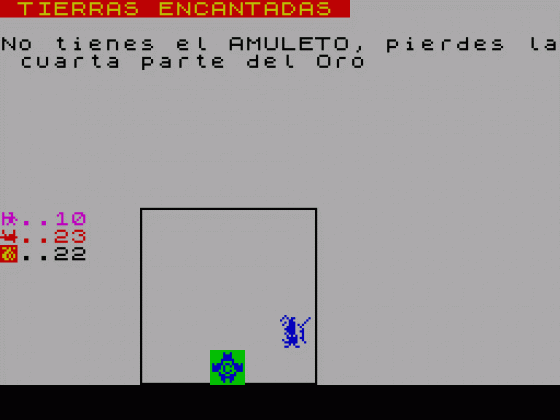Ciudadela Screenshot 1 (Spectrum 48K)