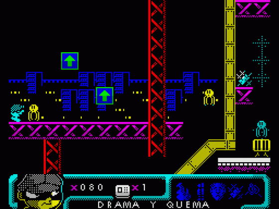 Phantomas En El Museo Screenshot 11 (Spectrum 48K)